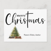 Vintage Weihnachtskarte Feiertagspostkarte (Vorderseite)