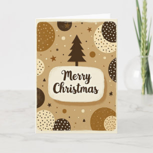 Vintage-Weihnachtskarte Karte
