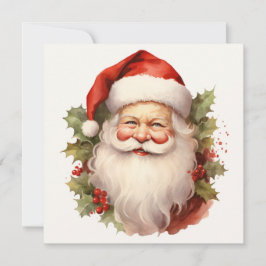 Vintage Weihnachtskarte Karte