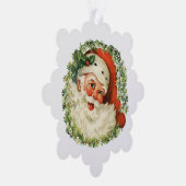Vintage Weihnachtskarte Ornament Karte (Rechts)