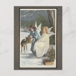 Vintage Weihnachtskarte Postkarte