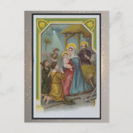 Vintage Weihnachtskarte Postkarte