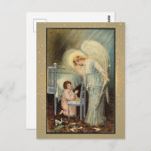 Vintage Weihnachtskarte Postkarte (Vorne/Hinten)