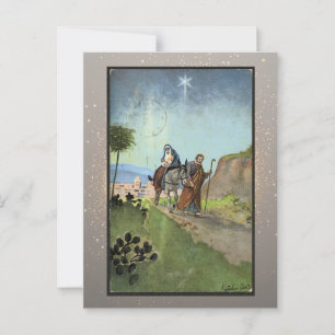 Vintage Weihnachtskarte Postkarte