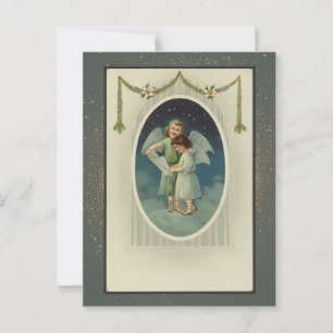 Vintage Weihnachtskarte Postkarte