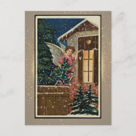 Vintage Weihnachtskarte Postkarte