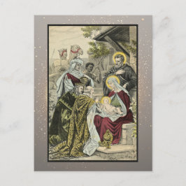 Vintage Weihnachtskarte Postkarte