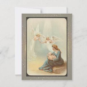 Vintage Weihnachtskarte Postkarte