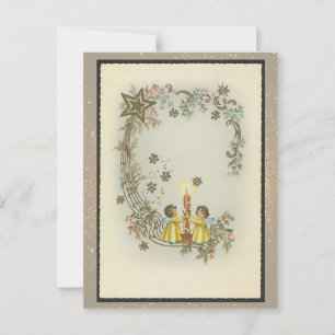 Vintage Weihnachtskarte Postkarte