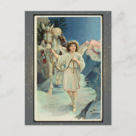 Vintage Weihnachtskarte Postkarte