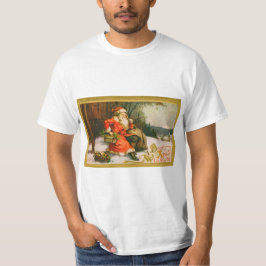 Vintage Weihnachtskarte T-Shirt