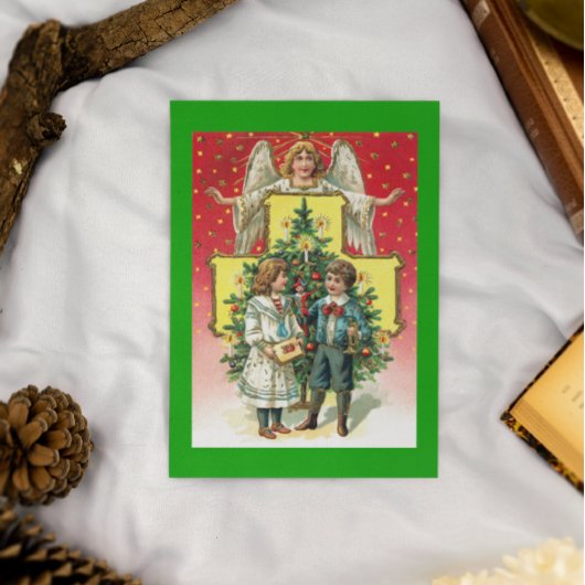 Vintage Weihnachtskarten Feiertagspostkarte