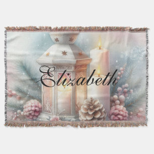 Vintage Weihnachtsklangen und Ornamente Decke