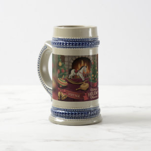 Vintage Weihnachtsklassiker Bierglas