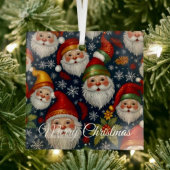 Vintage Weihnachtskollektion Ornament Aus Glas