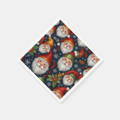 Vintage Weihnachtskollektion Serviette (Ecke)