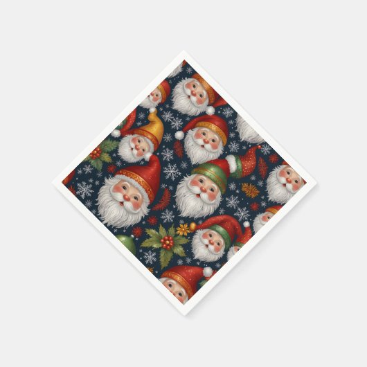 Vintage Weihnachtskollektion Serviette (Ecke)