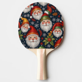 Vintage Weihnachtskollektion Tischtennis Schläger
