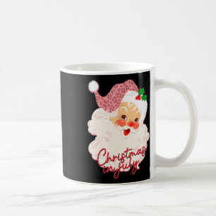 Vintage Weihnachtsmann Christmas im Juli Pink Somm Kaffeetasse