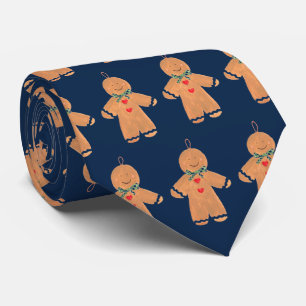 Vintage-Weihnachtsmann-Christnachts-Spaß Navy Krawatte