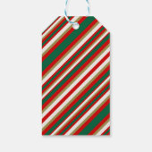 Vintage Weihnachtsmann Geschenkanhänger (Rückseite)