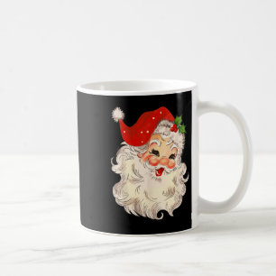 Vintage-Weihnachtsmann-Gesicht Weihnachten Xmas Sa Kaffeetasse