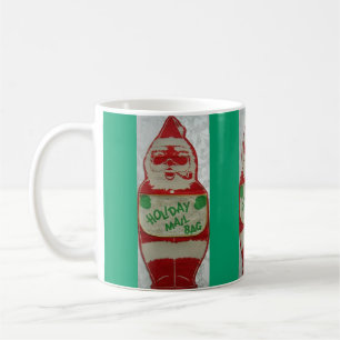 Vintage Weihnachtsmann Kaffeetasse