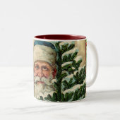 Vintage Weihnachtsmann: Kaffeetasse (VorderseiteRechts)