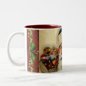 Vintage Weihnachtsmann: Kaffeetasse (Links)