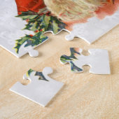 vintage Weihnachtsmann oder St. Nick Puzzle (Seite)