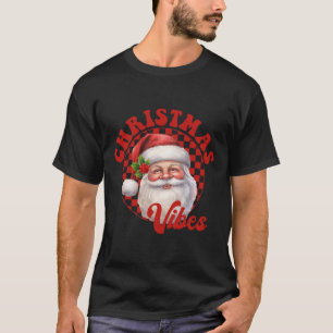 Vintage Weihnachtsmann Retro Frohe Weihnachten Xma T-Shirt