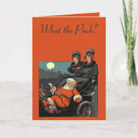 Vintage-Weihnachtsmann-Schlitten Ein Kinderwagen u