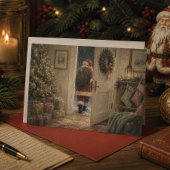 Vintage Weihnachtsmann Weihnachten