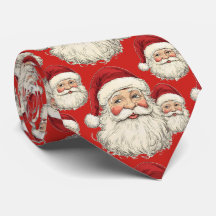 Vintage Weihnachtsmann Weihnachten Rot