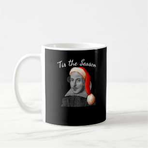 Vintage-Weihnachtsmannmütze Lustig ist die Jahresz Kaffeetasse