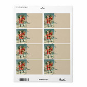 Vintage Weihnachtsmarken (Vorne)