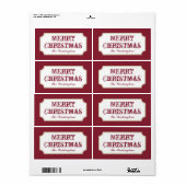 Vintage Weihnachtsmarken (Vorne)