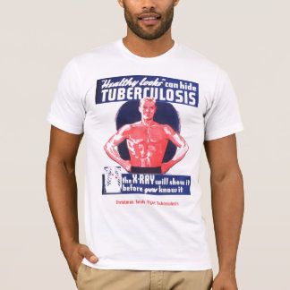 Vintage-Weihnachtsmarken Tuberkulose-T-Shirt T-Shirt