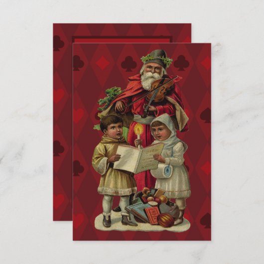 Vintage Weihnachtsmusik (Vorne/Hinten)