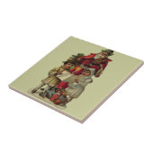 Vintage Weihnachtsmusik Fliese (Seite)