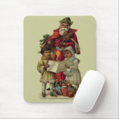 Vintage Weihnachtsmusik Mousepad (Mit Mouse)