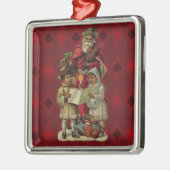 Vintage Weihnachtsmusik Ornament Aus Metall (Links)