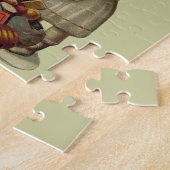 Vintage Weihnachtsmusik Puzzle (Seite)