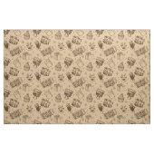 vintage Weihnachtsmuster Stoff (Fat Quarter (45,7 x 55,9 cm))