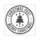 Vintage-Weihnachtspost Gummistempel (Prägung)