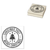 Vintage-Weihnachtspost Gummistempel (Stempel)