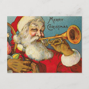 Vintage Weihnachtspostkarte Feiertagspostkarte