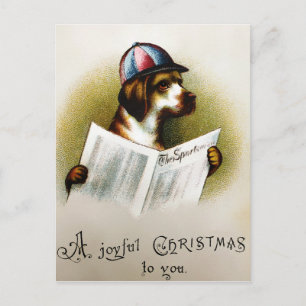 Vintage Weihnachtspostkarte Postkarte