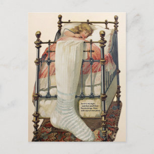 Vintage Weihnachtspostkarte Postkarte