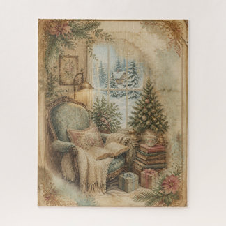 Vintage-Weihnachtsrätsel Puzzle
